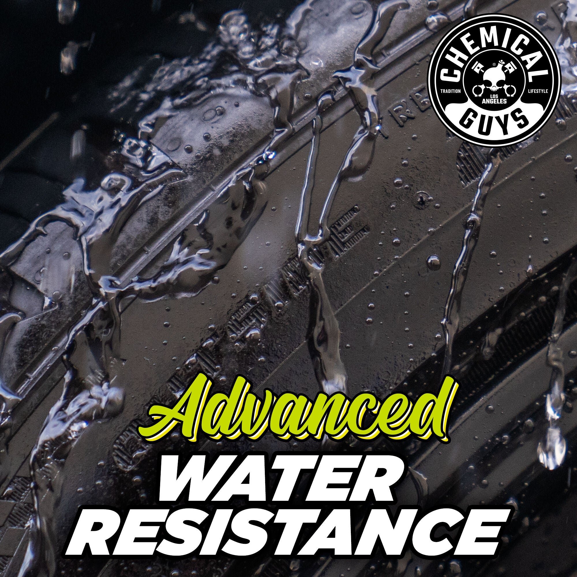 Galactic Black Wet Look Tire Shine Dressing - Image 5