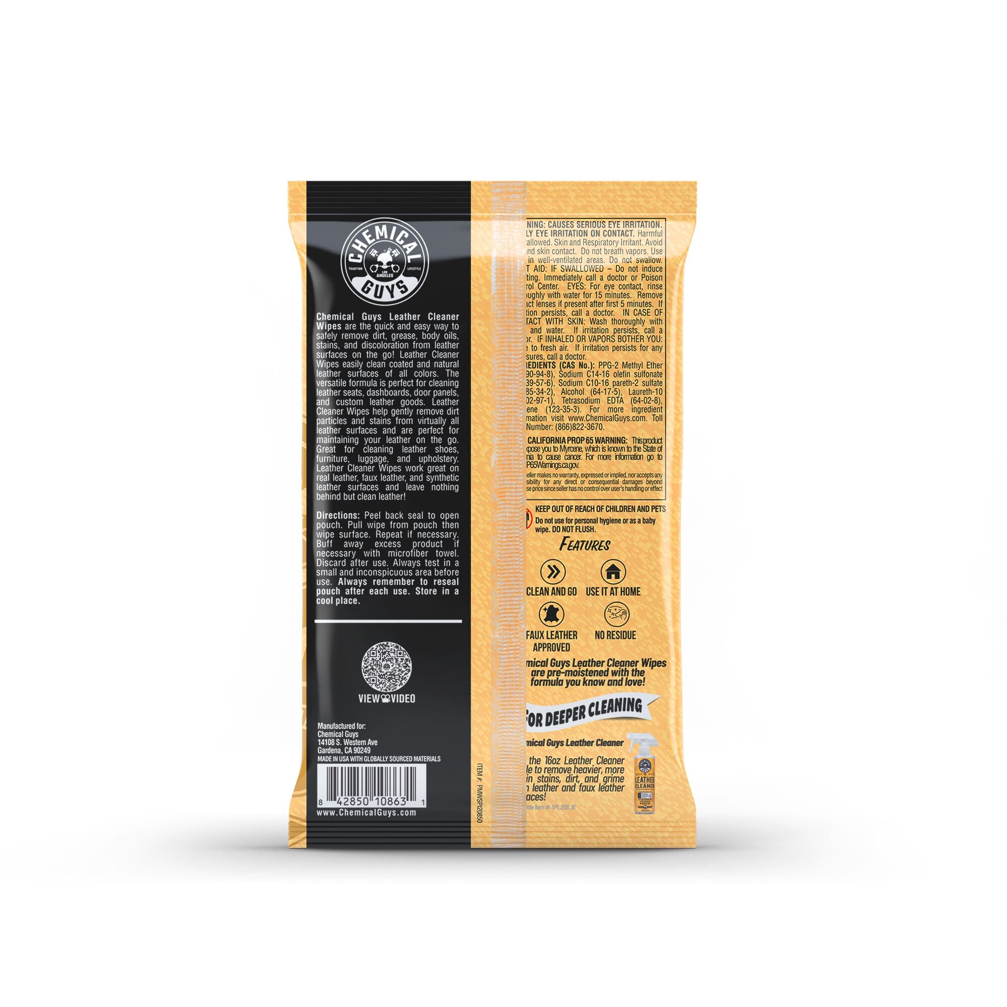 Leather Cleaner Wipes - Image 14