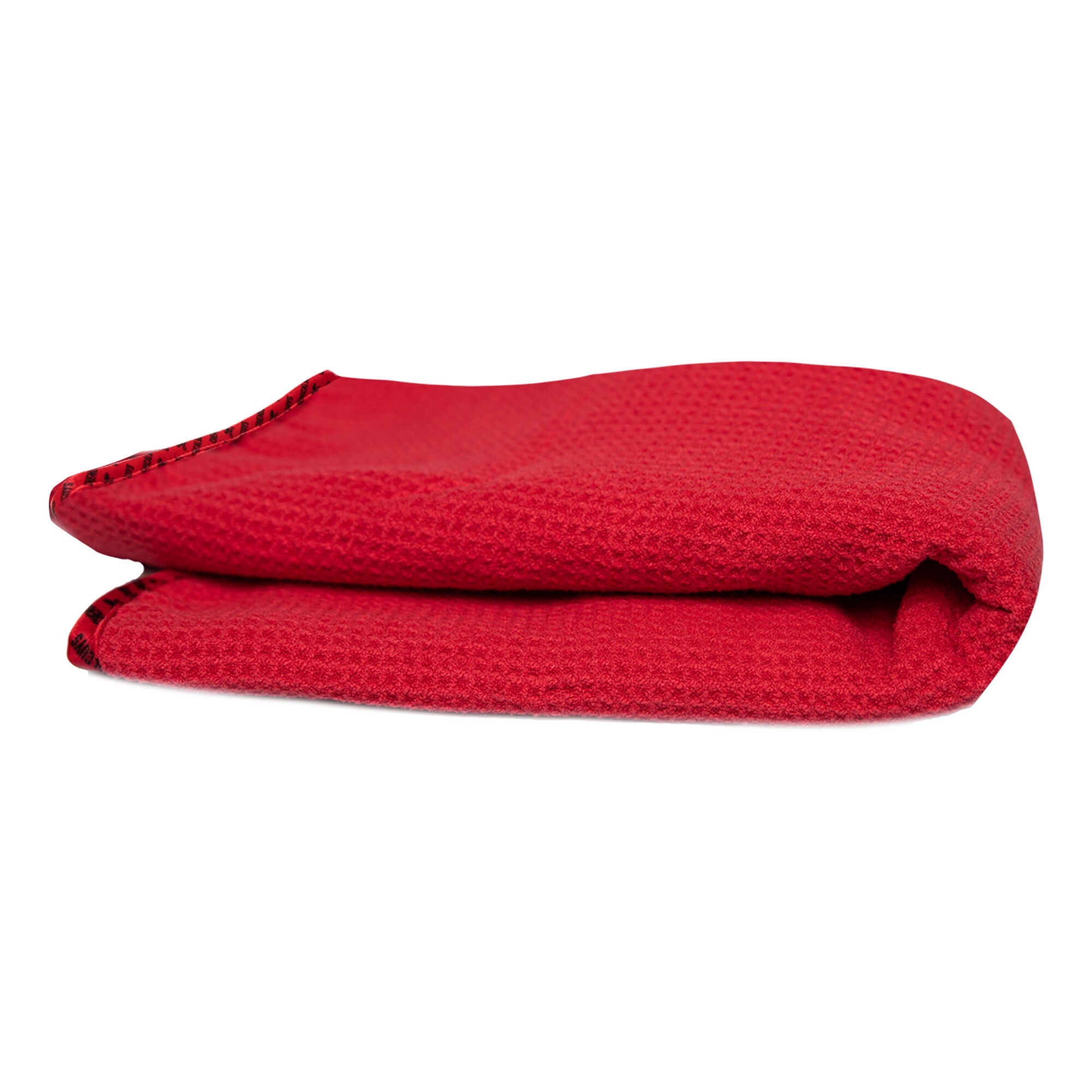 Waffle Weave Glass and Window Microfiber Towel - Image 2