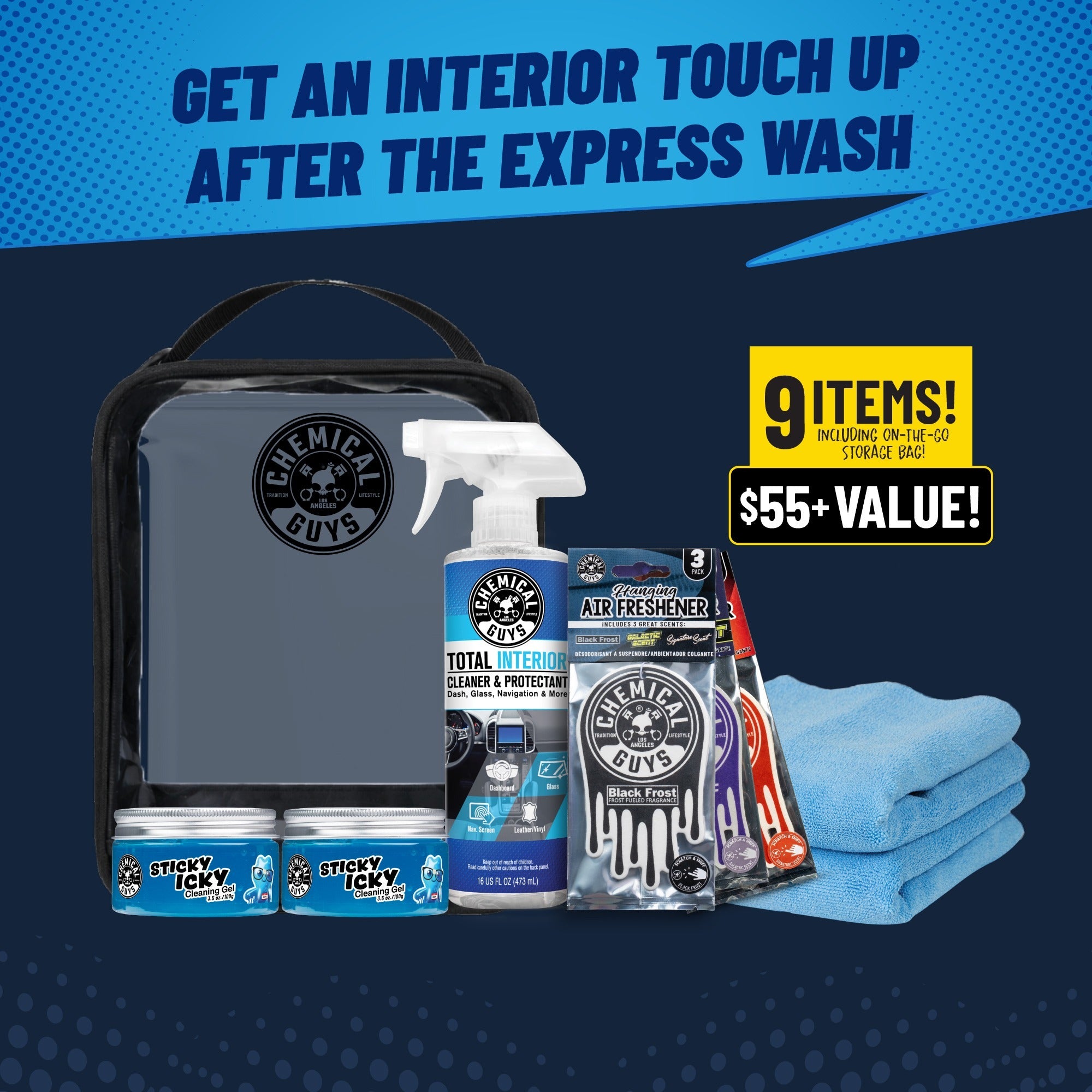 Express Interior Clean & Protect Car Care Kit - Image 3
