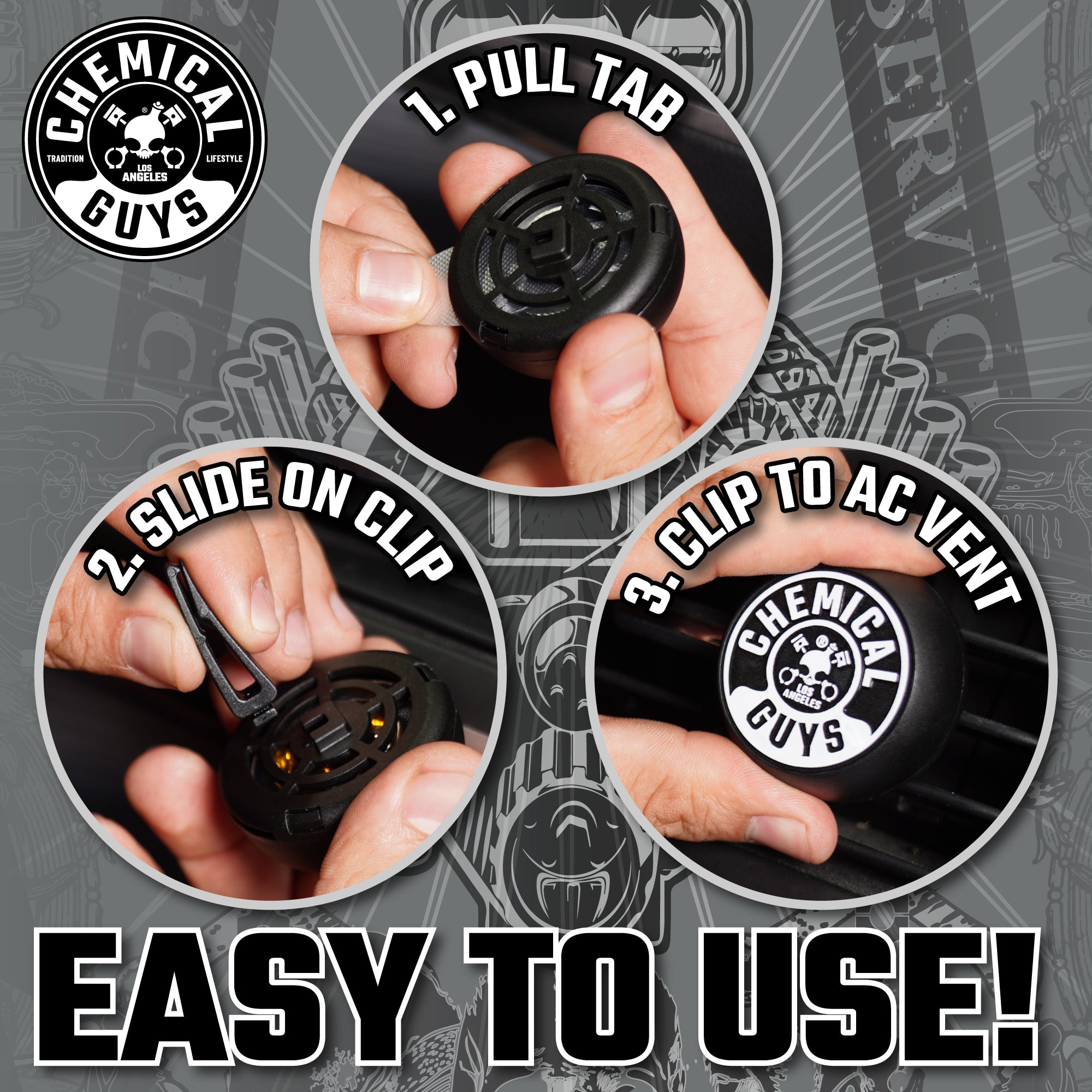 Black Frost Vent Clip Air Freshener - Image 7