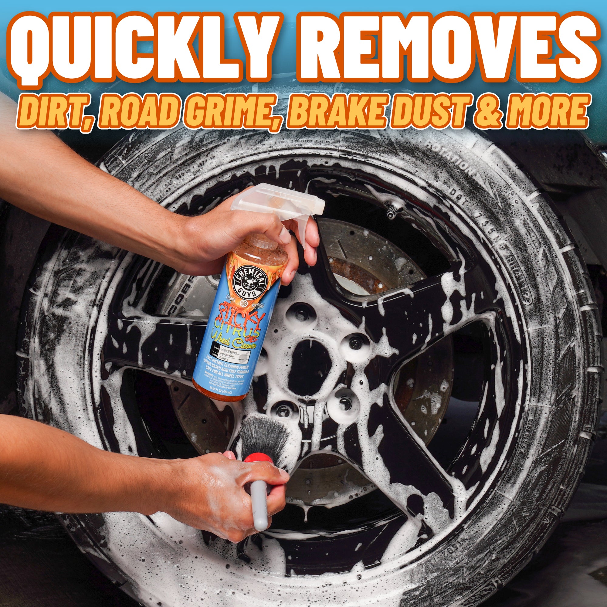 Sticky Citrus Wheel Cleaner Gel - Image 7