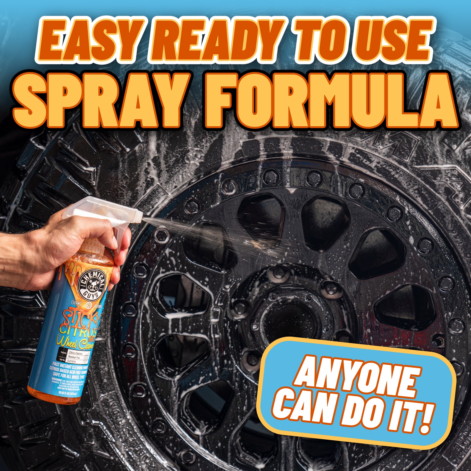 Sticky Citrus Wheel Cleaner Gel - Image 8
