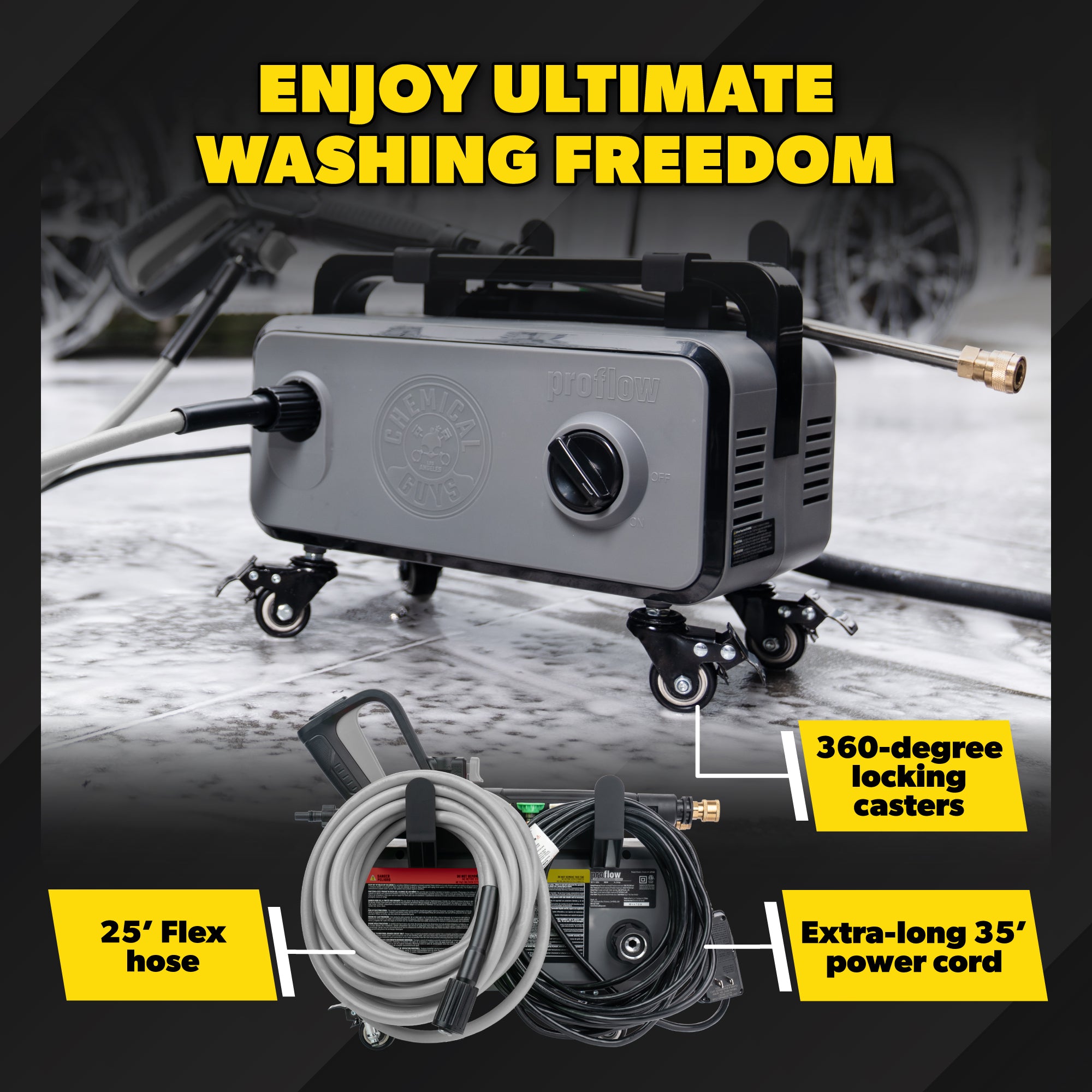 ProFlow PM2000 Pro Performance Electric Pressure Washer - Image 5