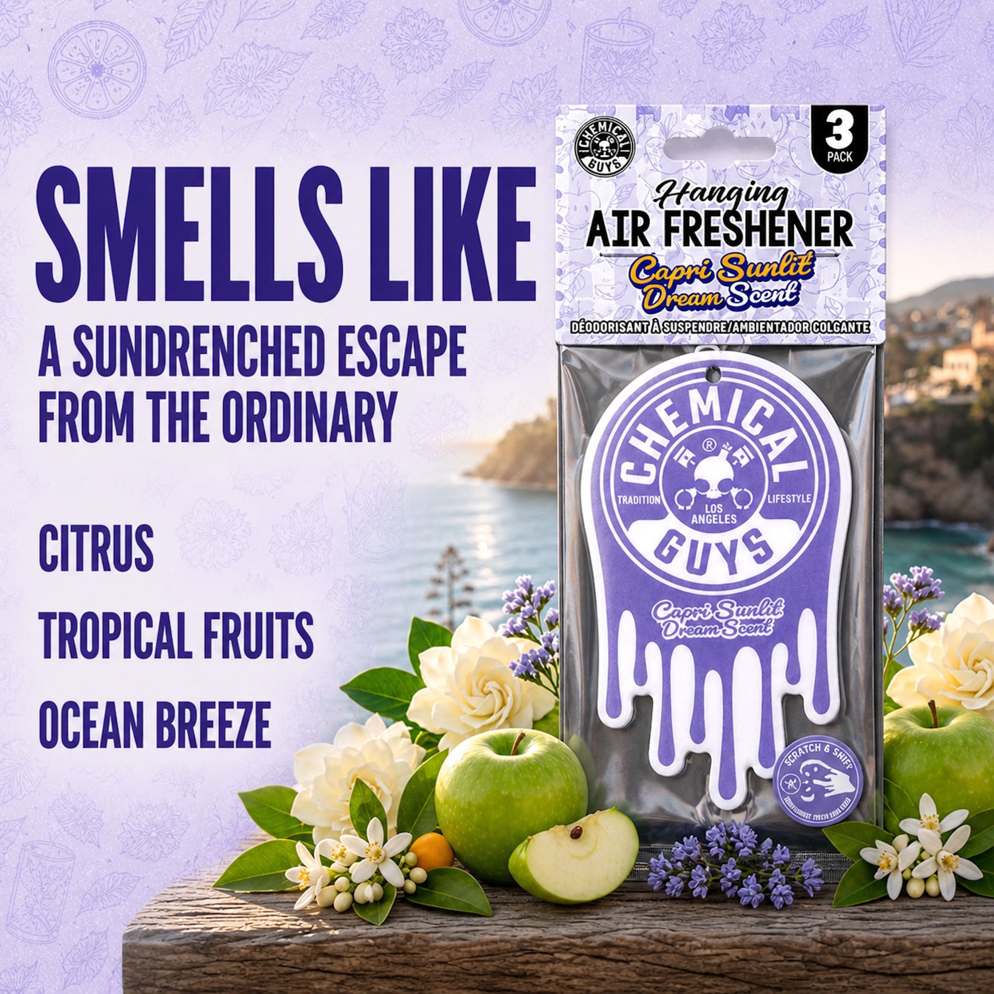 Capri Sunlit Dream Hanging Air Freshener - Image 4