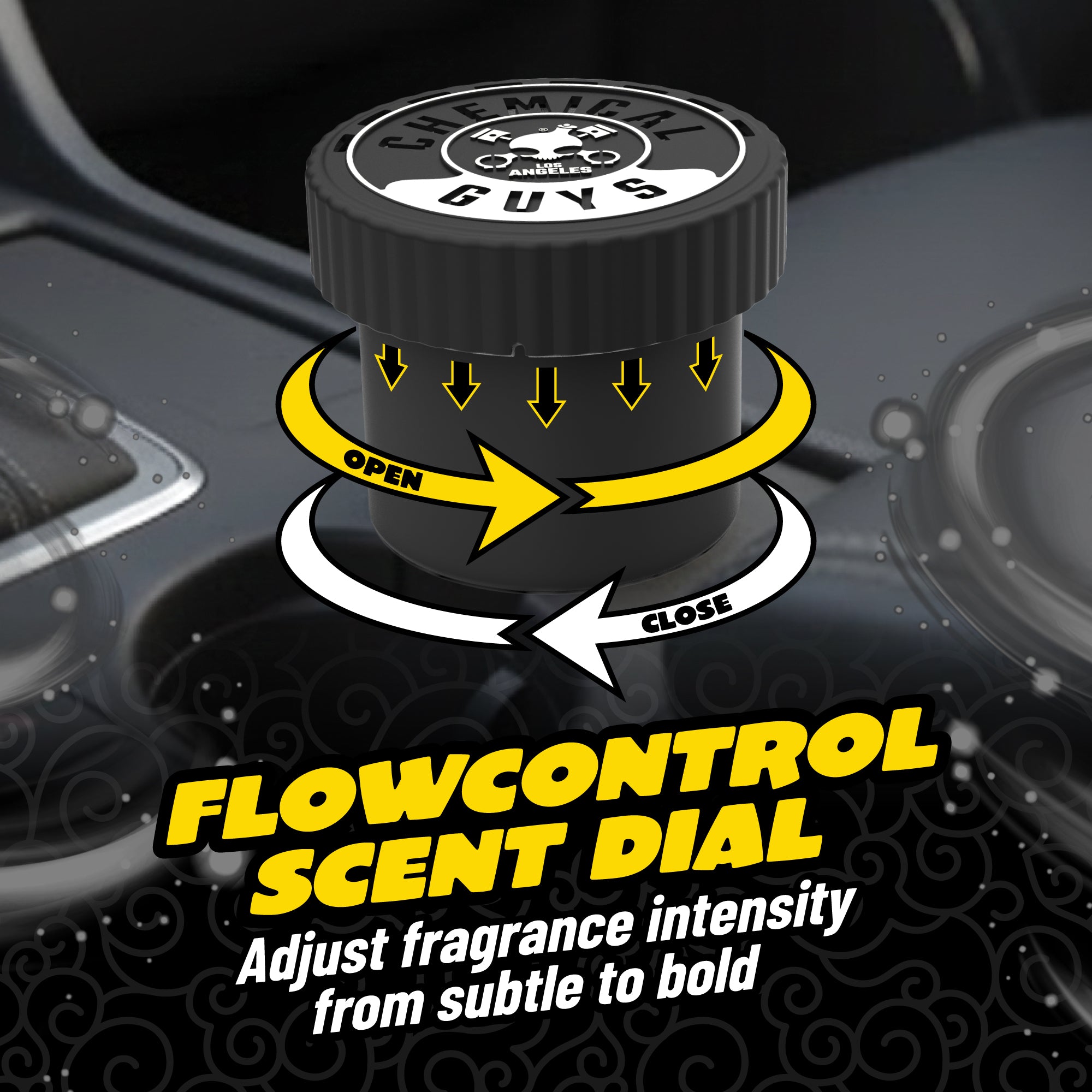 Black Frost Gel Cell Air Freshener - Image 2