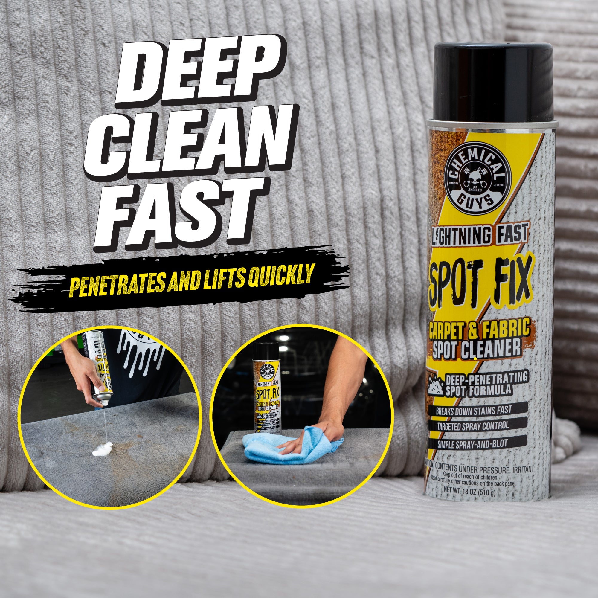 Lightning Fast Spot Fix Carpet & Fabric Spot Cleaner - Image 5
