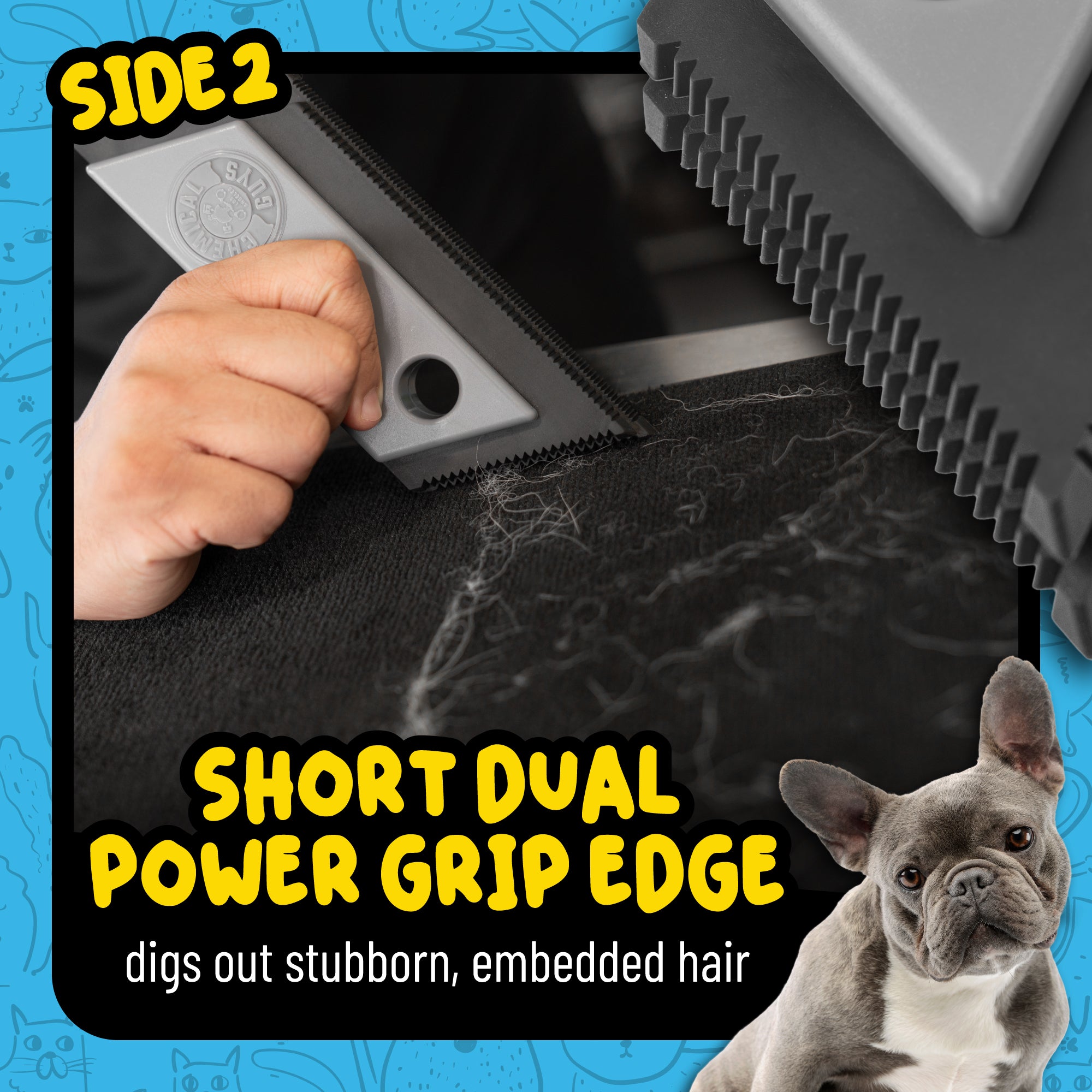 Grubbie Edge Pet Hair Removal Tool - Image 3