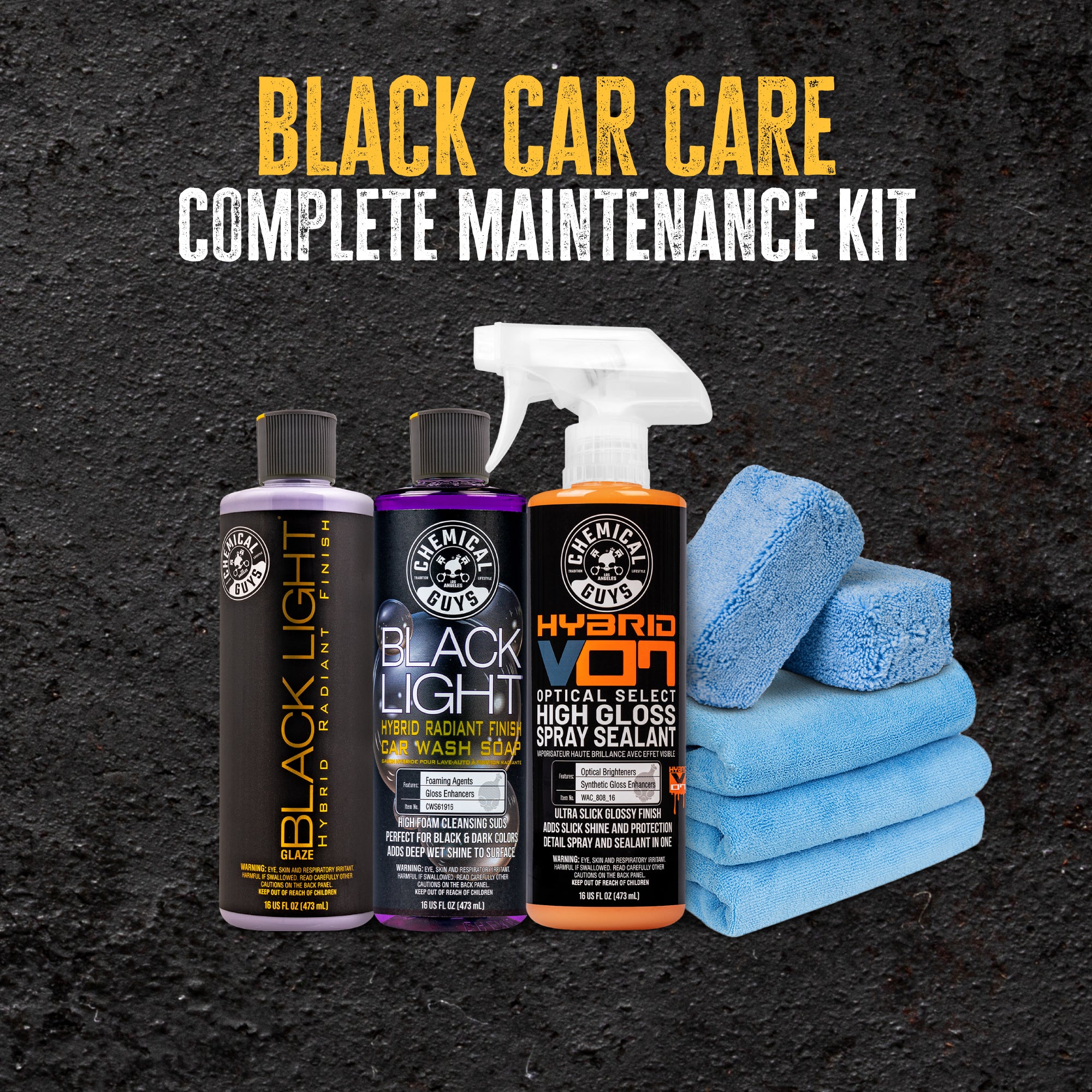 Black Car Care Starter Kit - Image 3